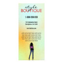 Search for shopping rack cards Customer