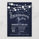 Search for blue housewarming party invitations Wood