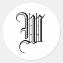 Search for w monogram stickers Elegant