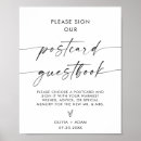 Search for guest table postcards Bride