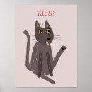 Search for funny yoga posters Cat