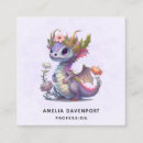 Search for beasts business cards Fantasy