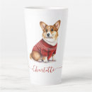 Search for corgi christmas mugs Cute