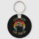 Search for trash key rings Hiking