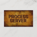 Search for processing business cards Process server