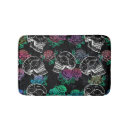 Search for skull bath mats Dia de los muertos