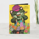 Search for retro cat birthday cards Vintage