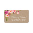 Search for rustic kraft paper wedding return address labels Vintage