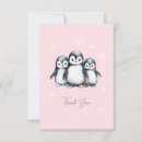 Search for penguin thank you cards Winter baby shower
