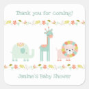 Search for tribal birthday party stickers Animals