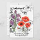 Search for gladiolus flowers cards Red