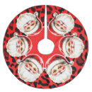 Search for leopard tree skirts Red