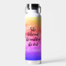 Search for inspirational quotes water bottles For kids