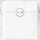Search for border wedding stickers Initials