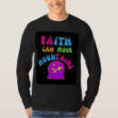 Search for faith can move mountains tshirts Inspirational