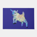 Search for farm animal doormats Illustration