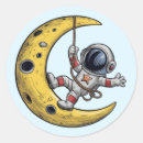 Search for cartoon moon stickers Crescent