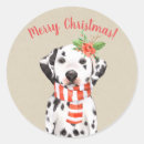 Search for dog christmas stickers Animals