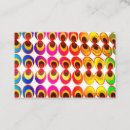 Search for psychedelic business cards Artistic