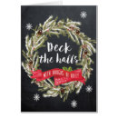 Search for deck the halls christmas cards Whimsical