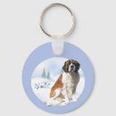 Search for 1 st christmas key rings Saint bernard