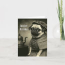 Search for funny pug birthday cards Dog