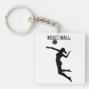 Search for volleyball square key rings Black