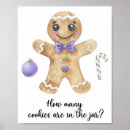 Search for gingerbread man posters Watercolor