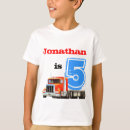Search for construction birthday kids tshirts Trucks