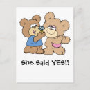 Search for engagement wedding announcement cards She said yes