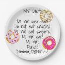 Search for funny food plates Doughnut