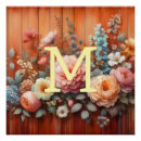 Search for monogram posters Watercolor