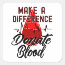 Search for blood square stickers Health