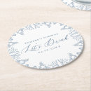 Search for baroque coasters Blue and white