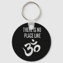Search for yoga om key rings Zen