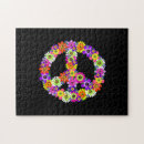 Search for peace sign puzzles Boho