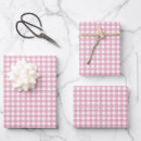 Search for pink plaid wrapping paper Classic