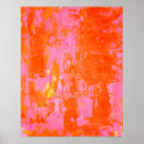 Search for pink orange art Contemporary