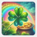 Search for saint patrick stickers Clover