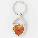 Search for fire heart key rings Fantasy