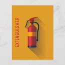 Search for extinguish postcards Fire extinguisher