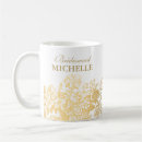 Search for bridal shower favors mugs Gold