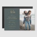 Search for dark teal wedding invitations Watercolor