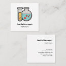 Search for chemistry business cards Beaker