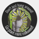 Search for monarch caterpillar stickers Butterfly