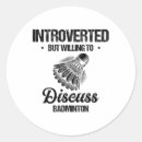 Search for i love trains stickers Badminton lovers