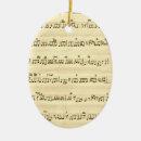Search for music notes oval christmas tree decorations Song