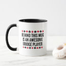 Search for bridge card game mugs Poker