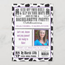 Search for purple cow print invitations Western