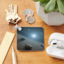 Search for asteroids key rings Concept